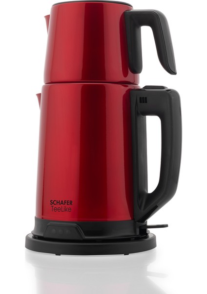 Paslanmaz Çelik Çay Makinesi, Kırmızı, Kolay Kullanım ve Dayanıklı Tasarım fırsatları