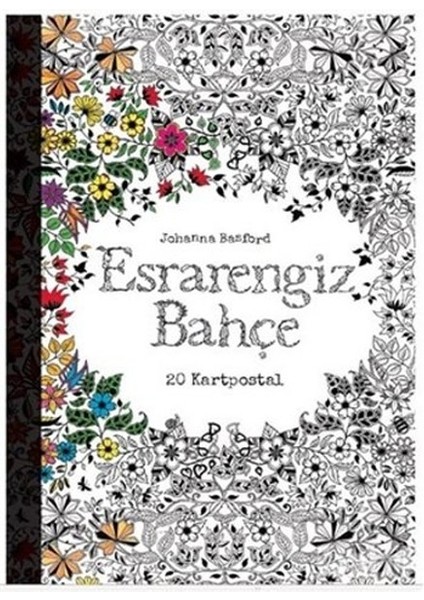 Esrarengiz Bahçe (20 Kartpostal)