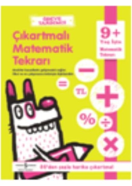 Ödeve Yardımcı Çıkartmalı Matematik Tekrarı 9