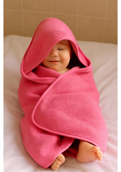 CottonVerse Yeni Doğan Kapüşonlu Havlu Kundak – Hipoalerjenik %100 Pamuk indirimleri