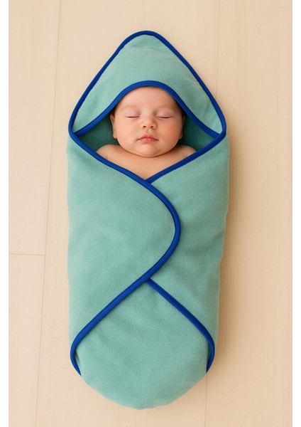 CottonVerse Yeni Doğan Kapüşonlu Havlu Kundak – Hipoalerjenik %100 Pamuk indirimleri