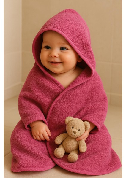 CottonVerse Yeni Doğan Kapüşonlu Havlu Kundak – Hipoalerjenik %100 Pamuk