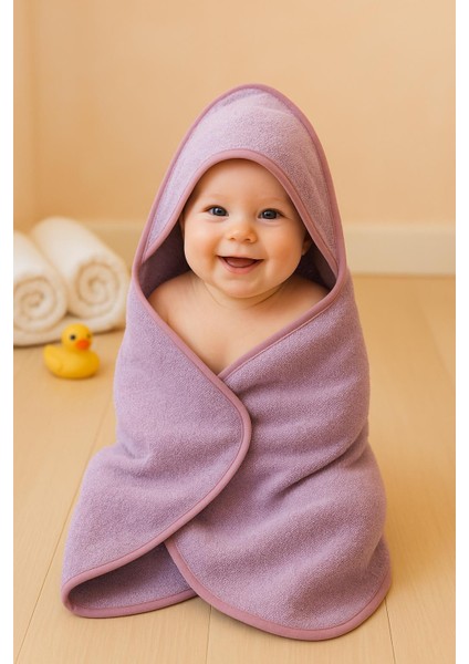 CottonVerse Yeni Doğan Kapüşonlu Havlu Kundak – Hipoalerjenik %100 Pamuk indirimleri