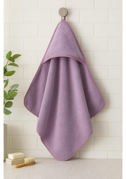 CottonVerse Yeni Doğan Kapüşonlu Havlu Kundak – Hipoalerjenik %100 Pamuk