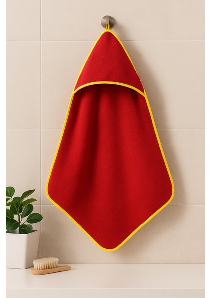 CottonVerse Yeni Doğan Kapüşonlu Havlu Kundak – Hipoalerjenik %100 Pamuk