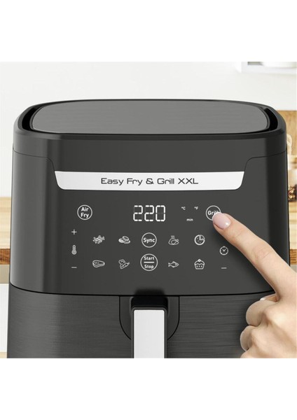 6,5 Litre Az Yağlı Fritöz, 8 Programlı, Pratik ve Sağlıklı Pişirme Seçenekleri modelleri