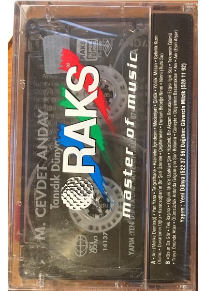 Melih Cevdet Anday – Tanıdık Dünya - Kendi Sesinden Şiirleriyle fiyatları