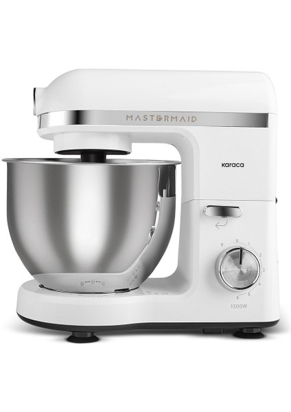 Beyaz Mastermaid Chef Stand Mikser, 1500W, Yüksek Performanslı Mutfak Cihazı fiyatları
