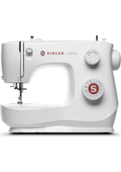 Beyaz Dikiş Makinesi, Kolay Kullanım, Çok Fonksiyonlu, Ev ve Hobi Için Ideal