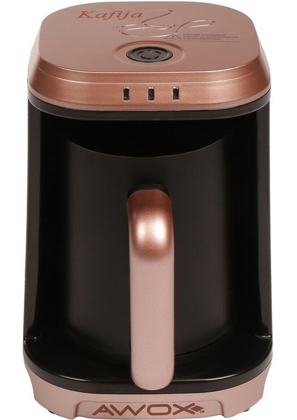 Şık Pembe Kahve Makinesi, Zarif ve Modern Tasarım