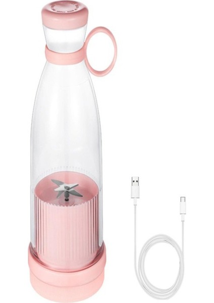 Pembe Mini Taşınabilir Blender, 420 Ml, USB Şarjli, Smoothie ve Milkshake Için Ideal fiyatları