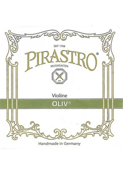 Pirastro Oliv Silver D ( Re ) Tek Keman Teli 211841