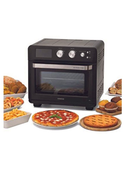 AirFryer + Fırın Kurutma Fonksiyonlu Siyah MOA25.600BK