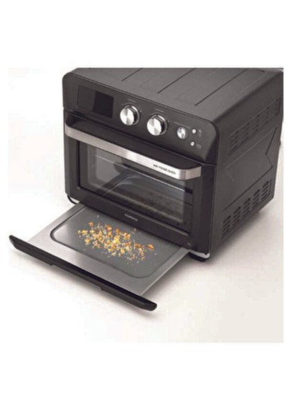 AirFryer + Fırın Kurutma Fonksiyonlu Siyah MOA25.600BK