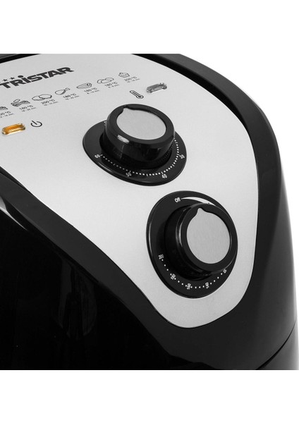Çok Fonksiyonlu Airfryer, 1500 W, 4,5 Lt, Siyah, Hızlı ve Pratik Pişirme fırsatları