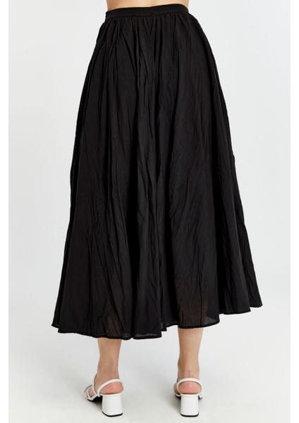 Siyah Krinkıl Vual Etek