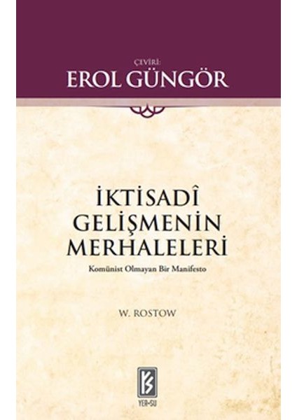 Iktisadi Gelişmenin Merhaleleri