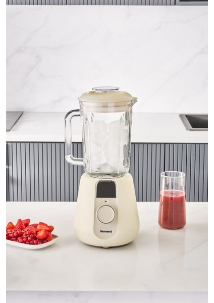 Krem Renkli Vintage Stil Masa Blenderi, Şık ve Kullanışlı Tasarım fırsatları