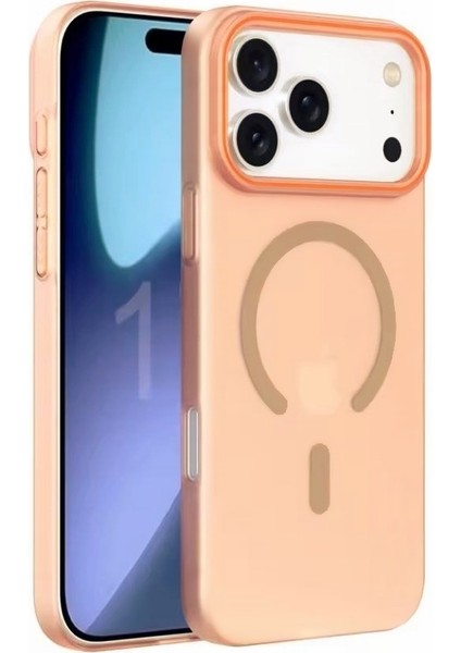 Iphone 17 Pro Kılıf Sert Mika Magsafe Şarj Özellikli