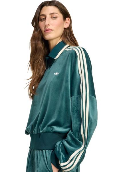 Markali Adidas Lıberty Sweat Kadın Yeşil Sweatshirt JW5274 indirimleri