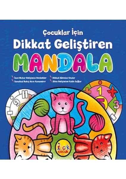 Çocuklar Için Dikkat Geliştiren Mandala