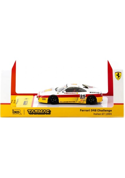 Tarmac Works x Ixo Models 1/64 Ferrari 348 Challenge Italian Gt 1994 #25 fiyatları