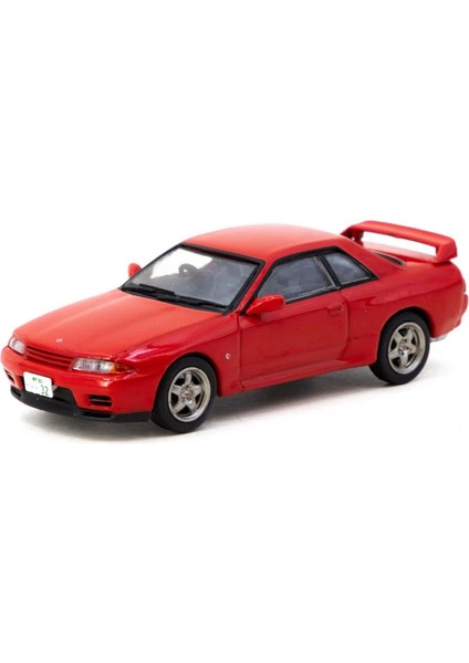 J Collection 1/64 Nissan Skyline Gt-R (BNR32) Red