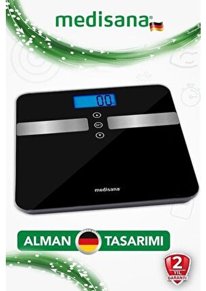 Vücut Analizli Baskül Siyah Cam LCD Ekran ile Yağ Ölçer Fonksiyonu modelleri