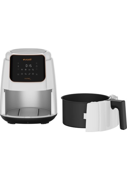 Beyaz Az Yağlı Fritöz, Sağlıklı ve Pratik Mutfak Aleti fırsatları