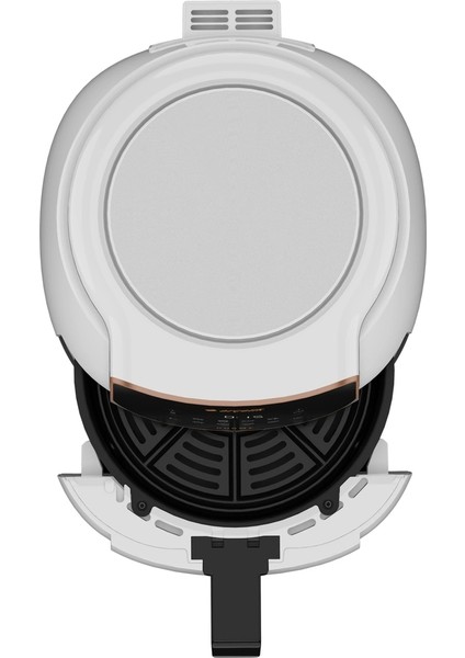 Beyaz Az Yağlı Fritöz, Sağlıklı ve Pratik Mutfak Aleti