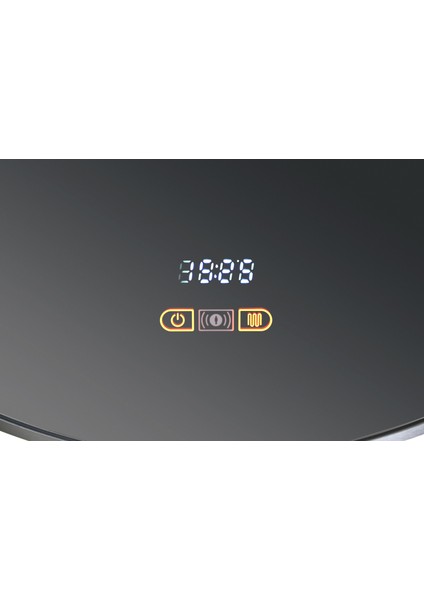 Dokunmatik Akıllı Ayna Buhar Tutmayan Hareket Sensörlü Gümüş Çerçeveli 3 Renk Ledli Banyo Aynası 90 cm fırsatları