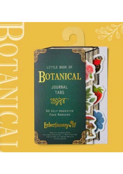 Bookaroo Kitap Ayracı & Post It Botanical