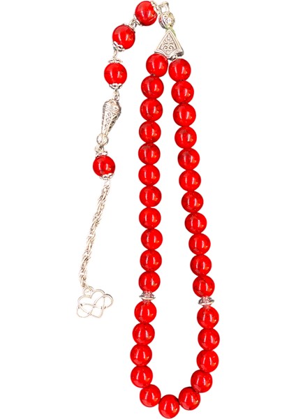 Kırmızı Turkuaz Tesbih