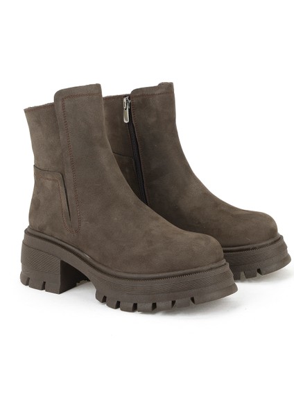 Kadın Deri Bot 143359Z6152 Koyu Kahve fiyatları