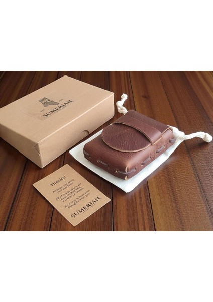 Deri Sigara Kılıfı Tarçın