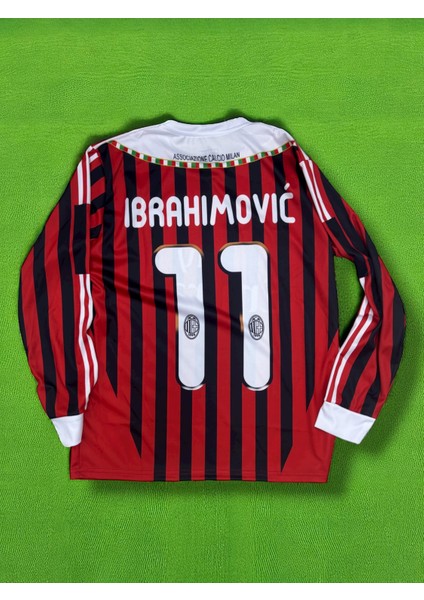 Nostaljik AC Milan İbrahimoviç Uzun Kollu Forma