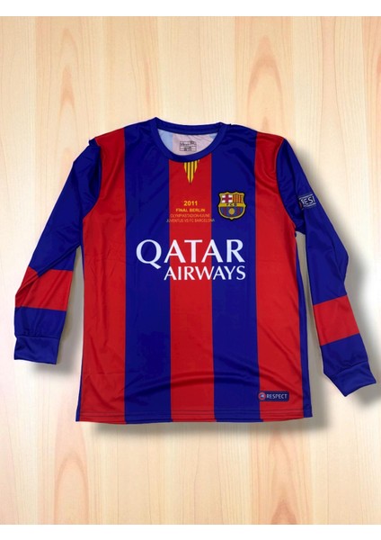 Nostaljik Barcelona Neymar 2011 Final London Uzun Kollu Forma fiyatları