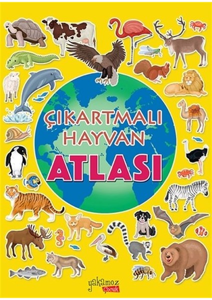 Çıkartmalı Hayvan Atlası