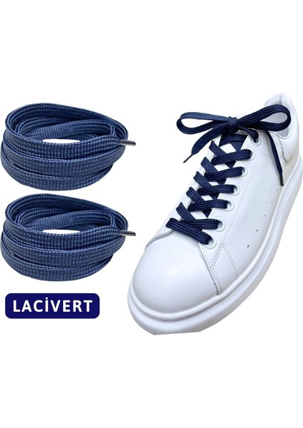 120 cm Yassı Spor Ayakkabı Bağcığı, Sneakers Bağcık, Yassı Ayakkabı Bağcığı 1 Çift