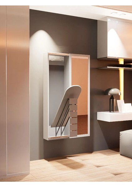 Dolaplı Ütü Masası Duvaramontekatlanabilirçok Amaçlı