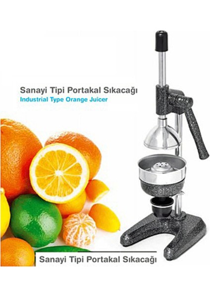 Sanayi Tipi Kollu Demir Döküm Portakal Sıkacağı, Dayanıklı ve Kullanışlı modelleri