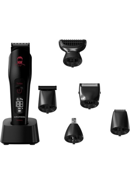 Siyah Mgk 9030 Çok Fonksiyonlu Saç ve Sakal Kesme Makinesi