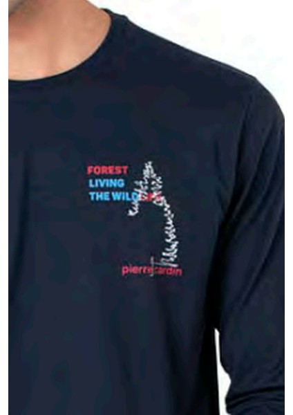 6103 Erkek Lacivert Uzun Kollu Bisiklet Yaka Pijama Takımı fiyatları