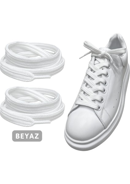 120 cm Yassı Spor Ayakkabı Bağcığı, Sneakers Bağcık, Yassı Ayakkabı Bağcığı 1 Çift