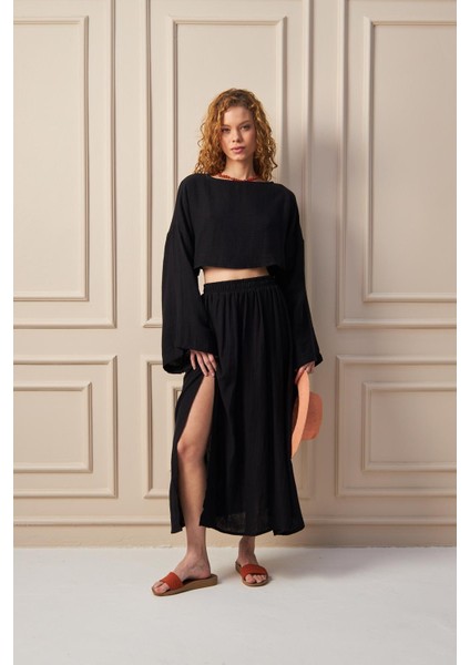 Müslin Takım Selen - Gece Gündüz Hafifliği Siyah fiyatları