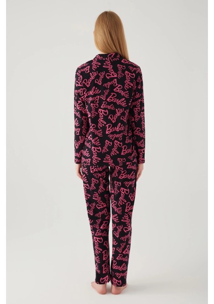 Barbie 1767-S Kadın Gömlek Yaka Pijama Takımı indirimleri
