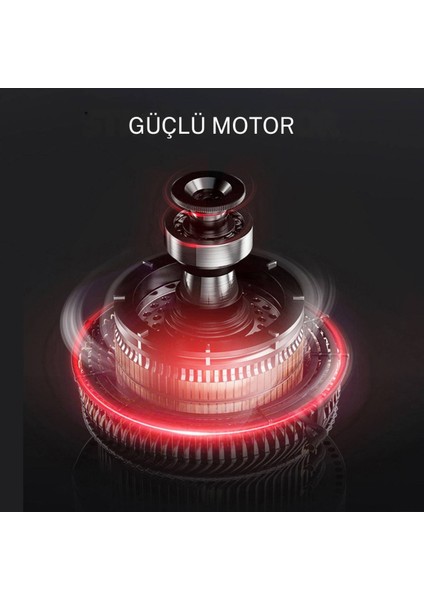 Şarjlı Saç Kesme Makinesi, 3 Saat Çalışma Süresi, Kırmızı, Renkli, Kablosuz Kullanım indirimleri