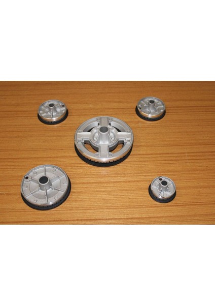 5 Gözlü Ankastre Ocak ve Wok Seti, Şık ve Modern Mutfak Gereçleri