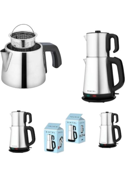 Paslanmaz Çelik Çay Makinesi, Güçlü ve Dayanıklı, 2 Yıl Garantili