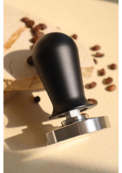 58MM Tamper Klikli, Profesyonel Kahve Presi, Dayanıklı ve Kullanışlı Tasarım indirimleri